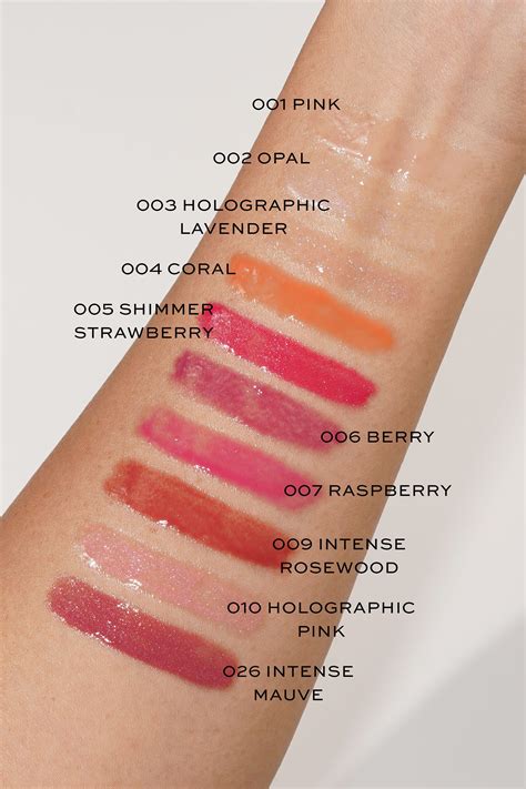 dior glow lip balm|dior lip gloss color chart.